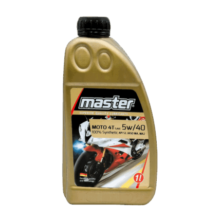 MASTER MOTO 4T SAE 5W-40 100% Synthetic