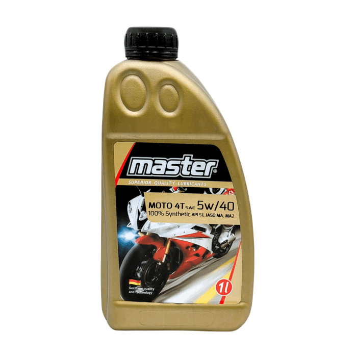 MASTER MOTO 4T SAE 5W-40 100% Synthetic